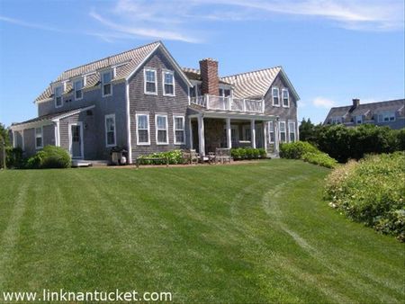 Rear view of the main house