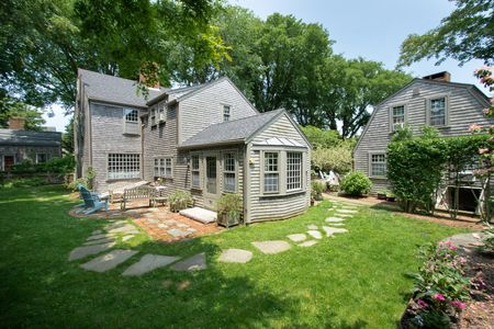 Rear yard, garden and patio